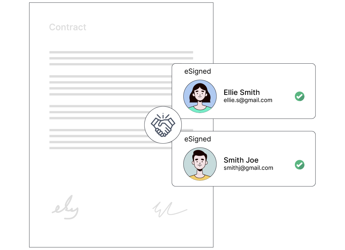 Agree fast and execute faster with DocuX eSign