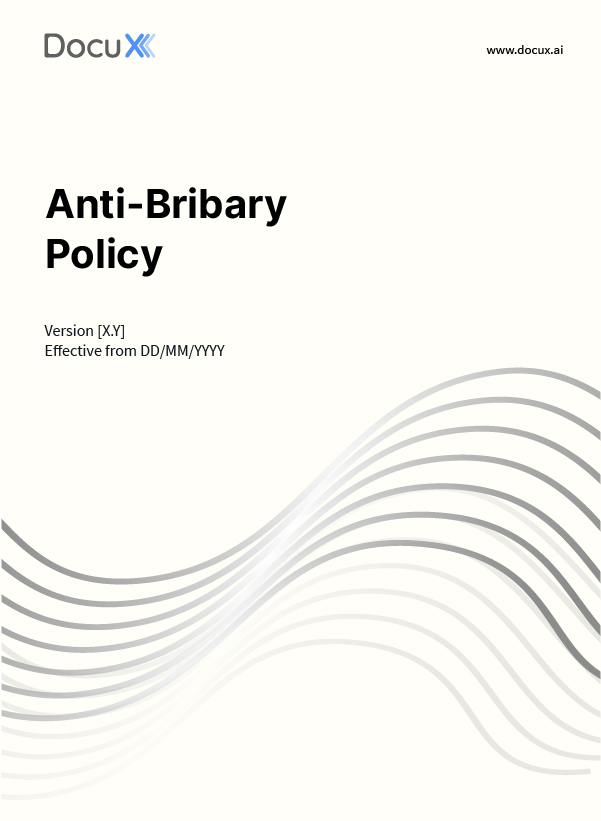Anti-Bribary Policy