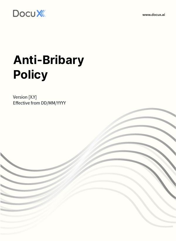 Anti-Bribery Policy