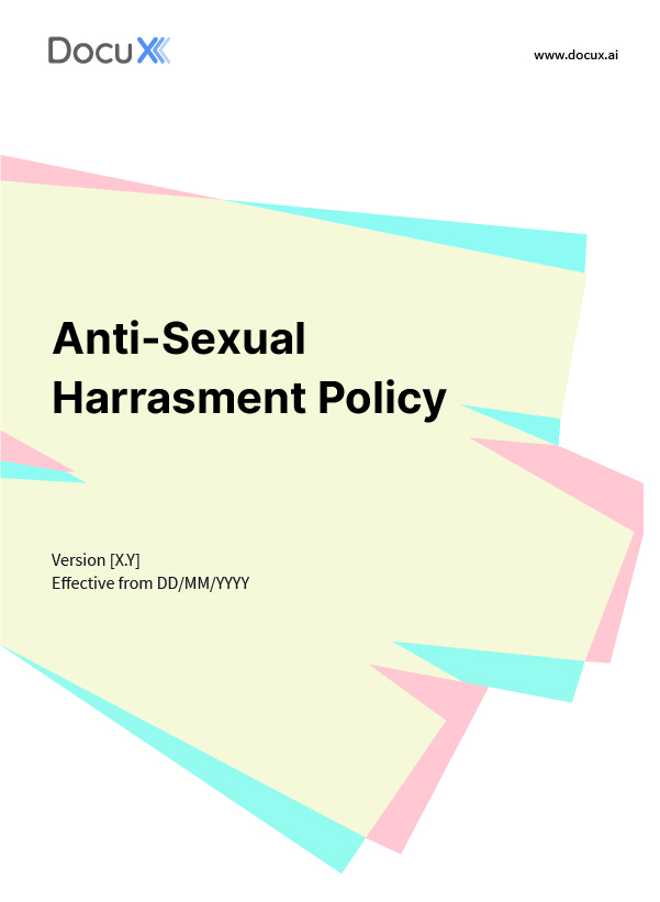 Anti-Sexual Harrasment Policy