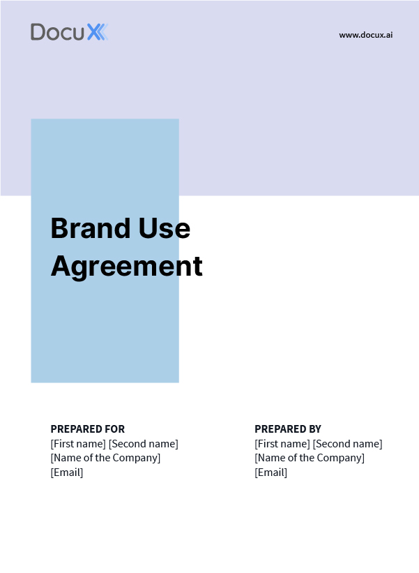 Brand Use Agreement