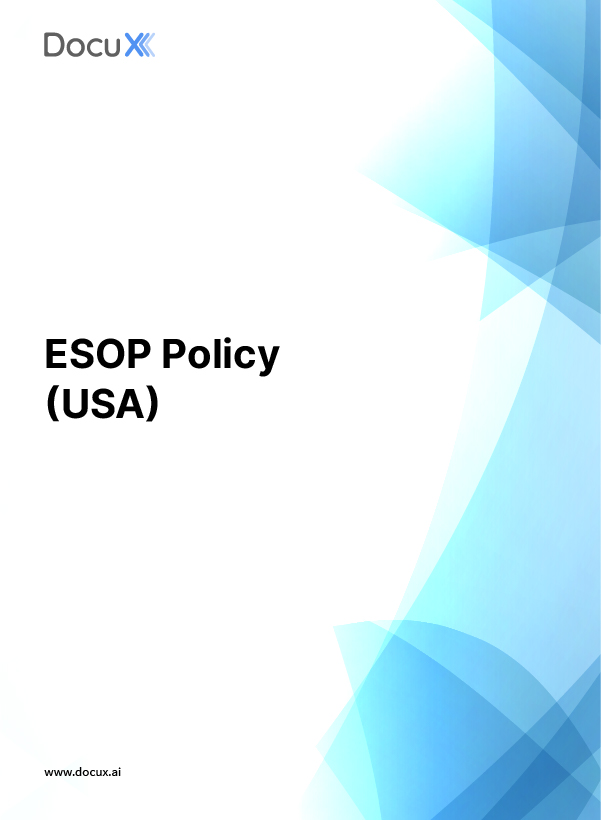 ESOP Policy (USA)