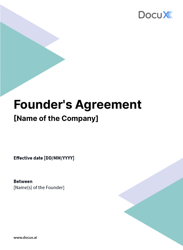 Founder's Agreement