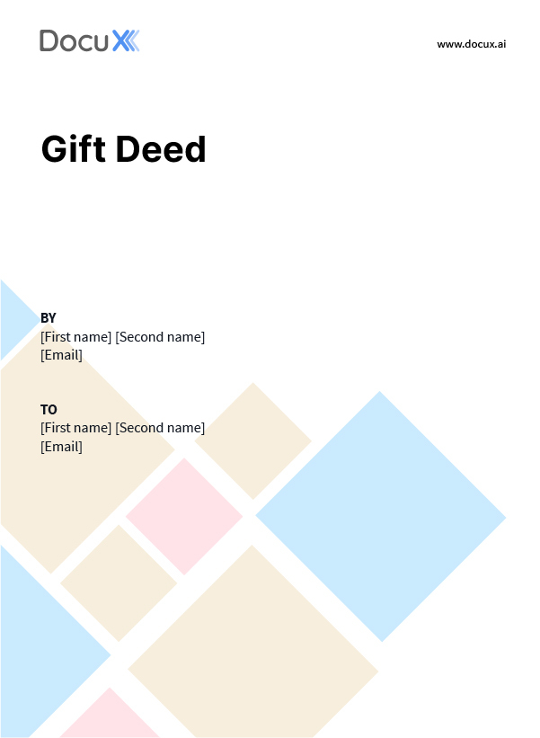 Gift Deed