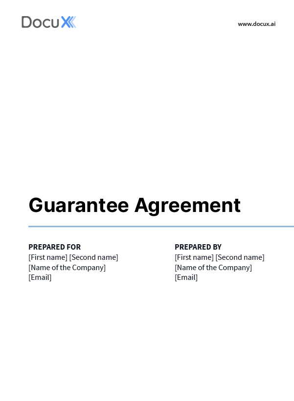 Guarantee Agreement