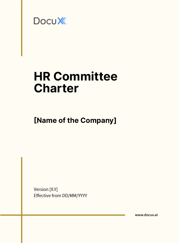 HR Committee Charter