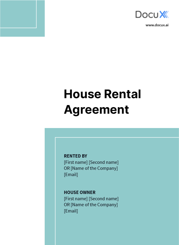 House Rental Agreement