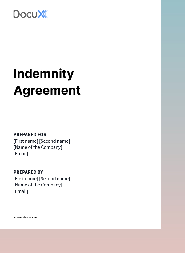 Indemnity Agreement