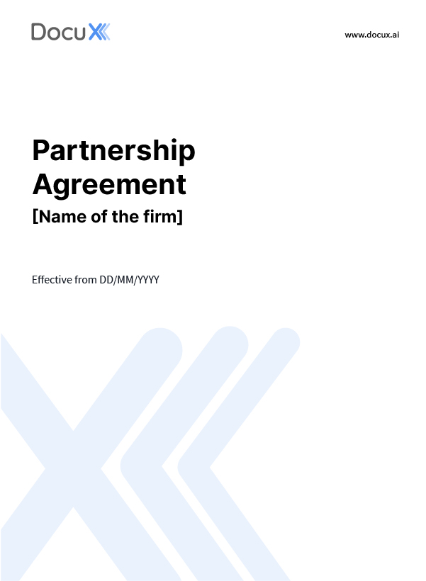 Partnership Agreement