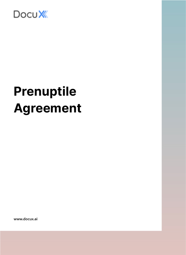 Prenuptial Agreement