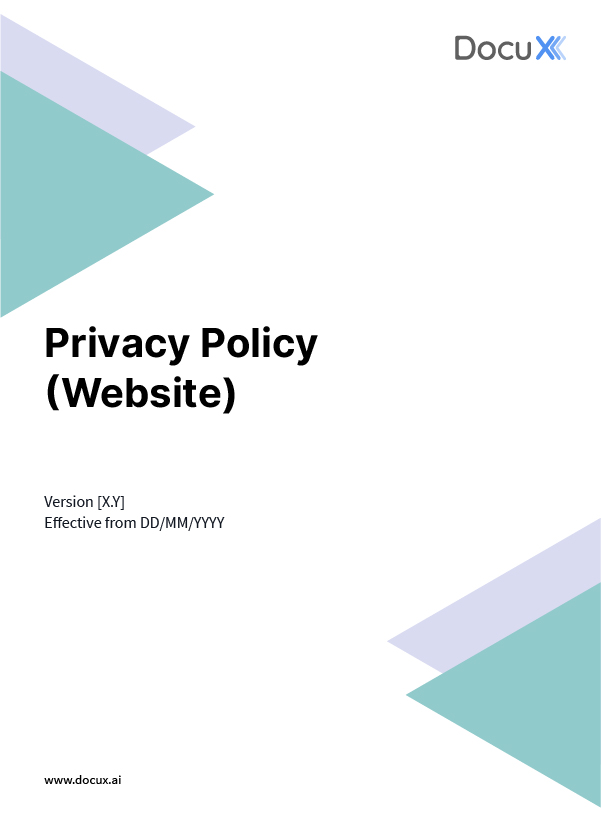 Privacy Policy (Website)