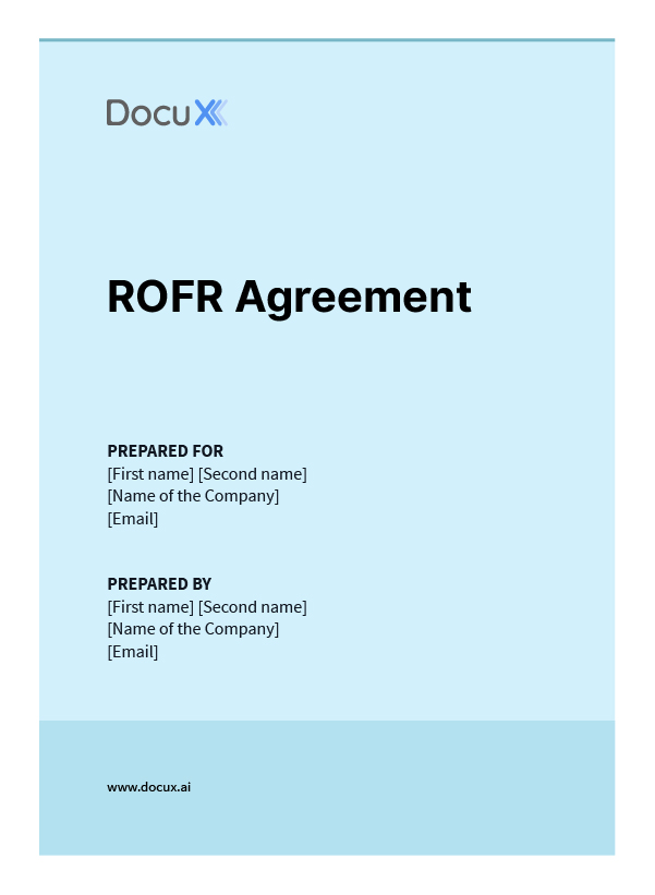 ROFR Agreement