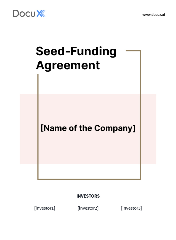 Seed-Funding Areement
