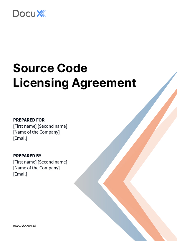 Source Code Licensing Agreement