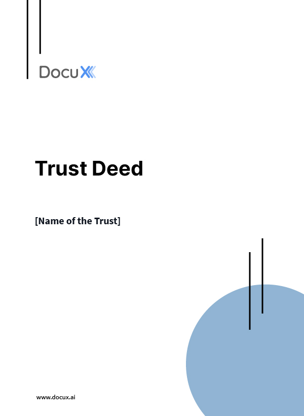 Trust Deed