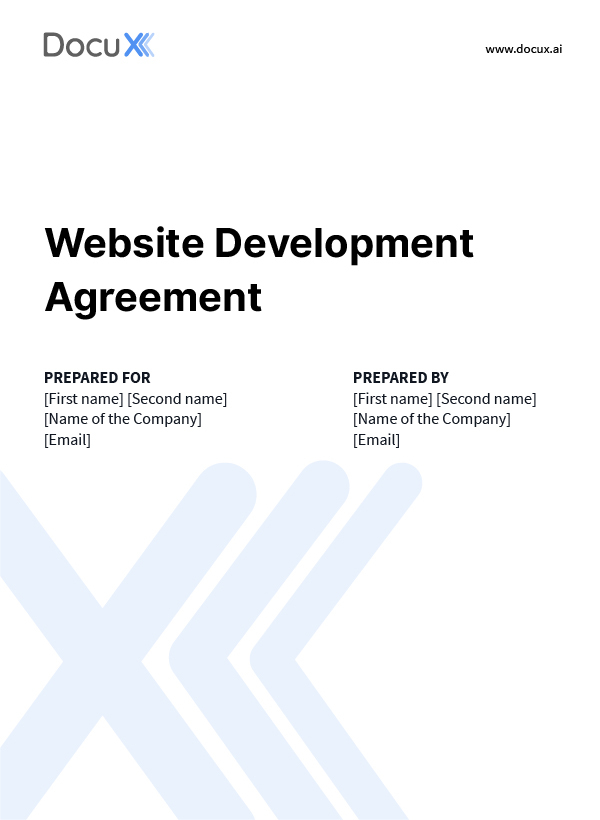 Website Development Agreement