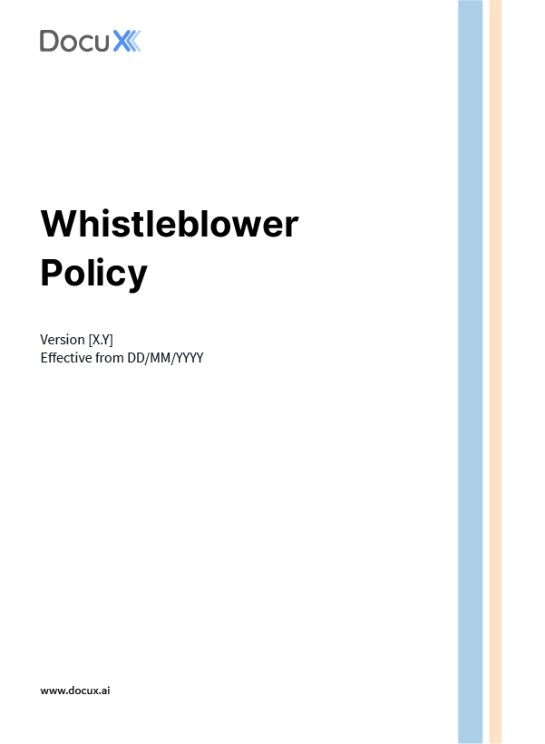 Whistleblower Policy