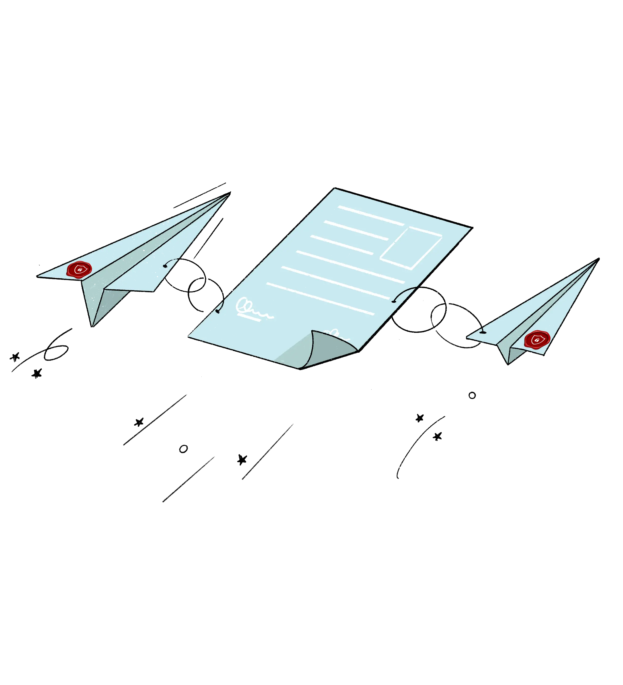 Secure document sharing